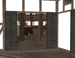 North Entrance to SL Globe Theatre